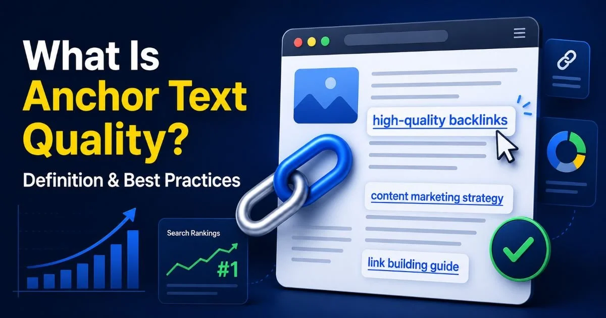 What Is Anchor Text Quality? Definition & Best Practices